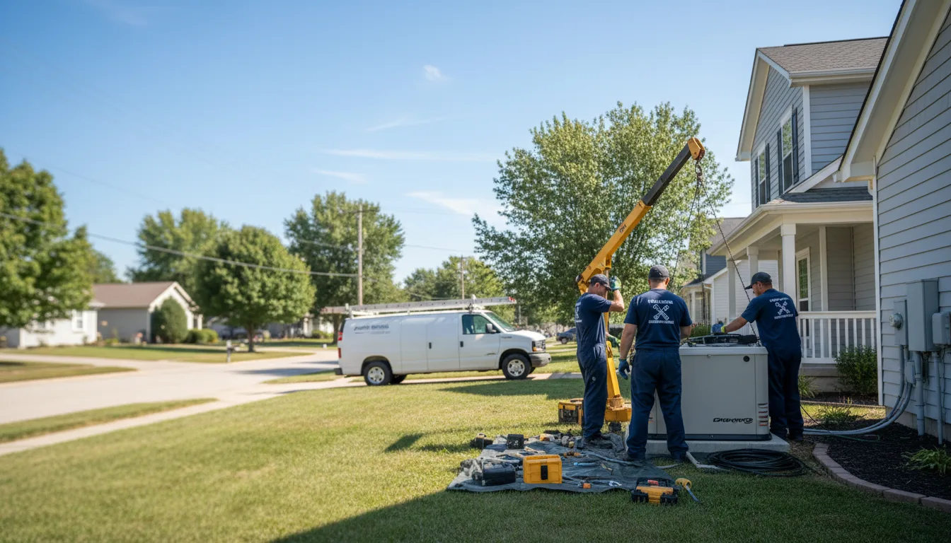 Generator Installation in Pompeii, MI near me